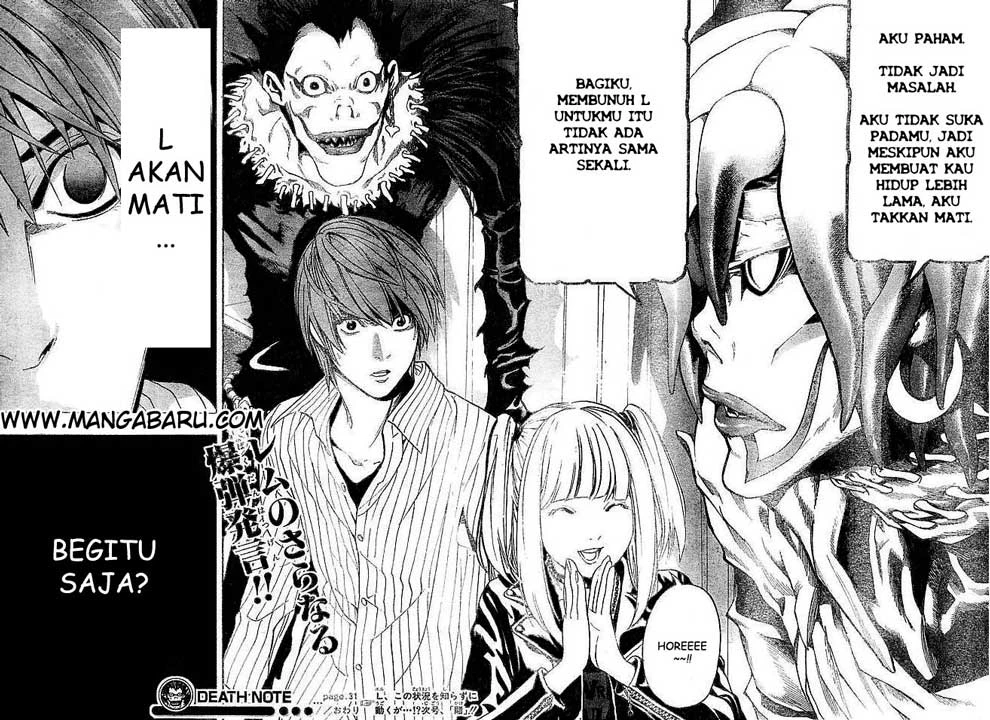 Read Death Note Bahasa Indonesia ID Manga Online