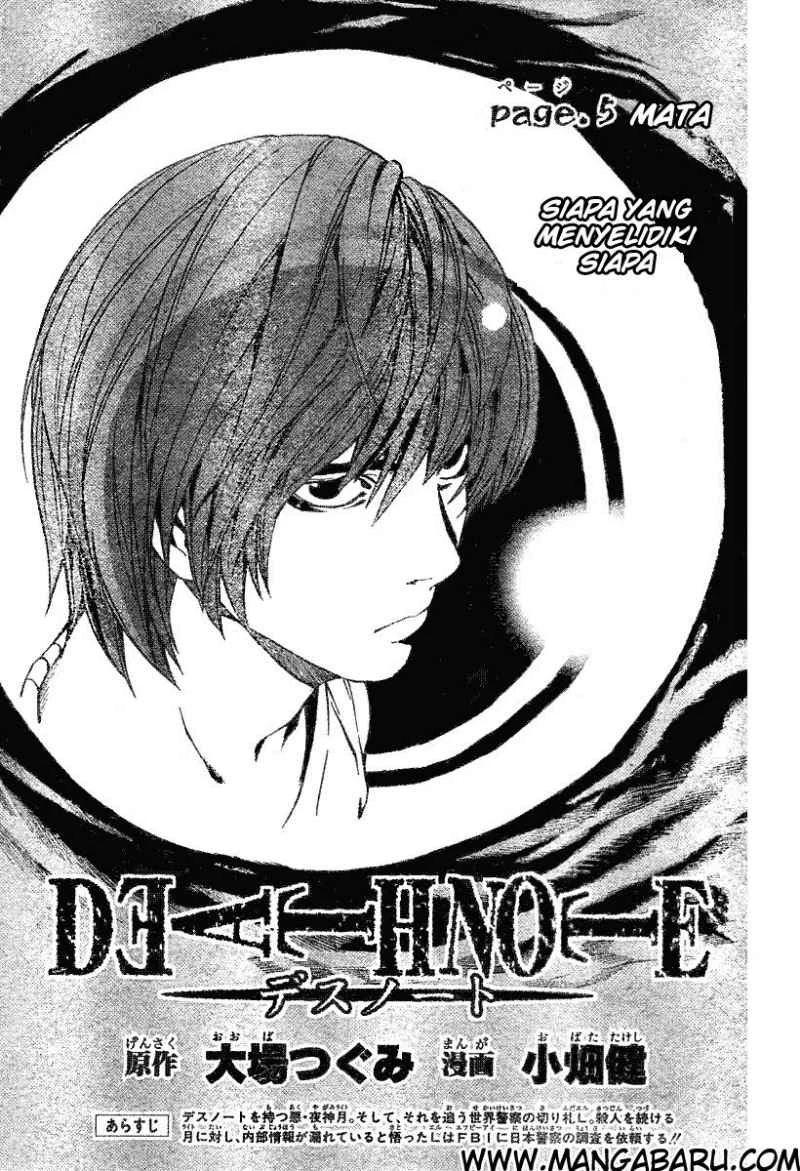 Read Death Note Bahasa Indonesia ID Manga Online
