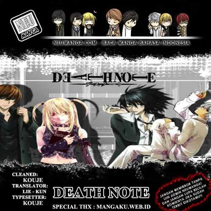 Read Death Note Bahasa Indonesia ID Manga Online