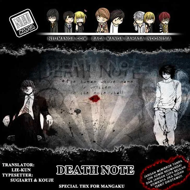 Read Death Note Bahasa Indonesia ID Manga Online