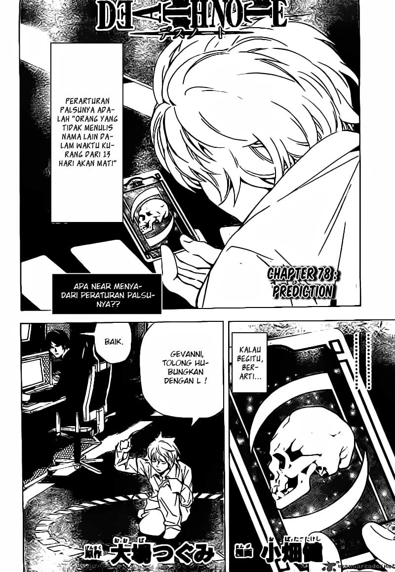 Read Death Note Bahasa Indonesia ID Manga Online
