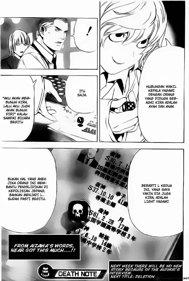 Read Death Note Bahasa Indonesia ID Manga Online