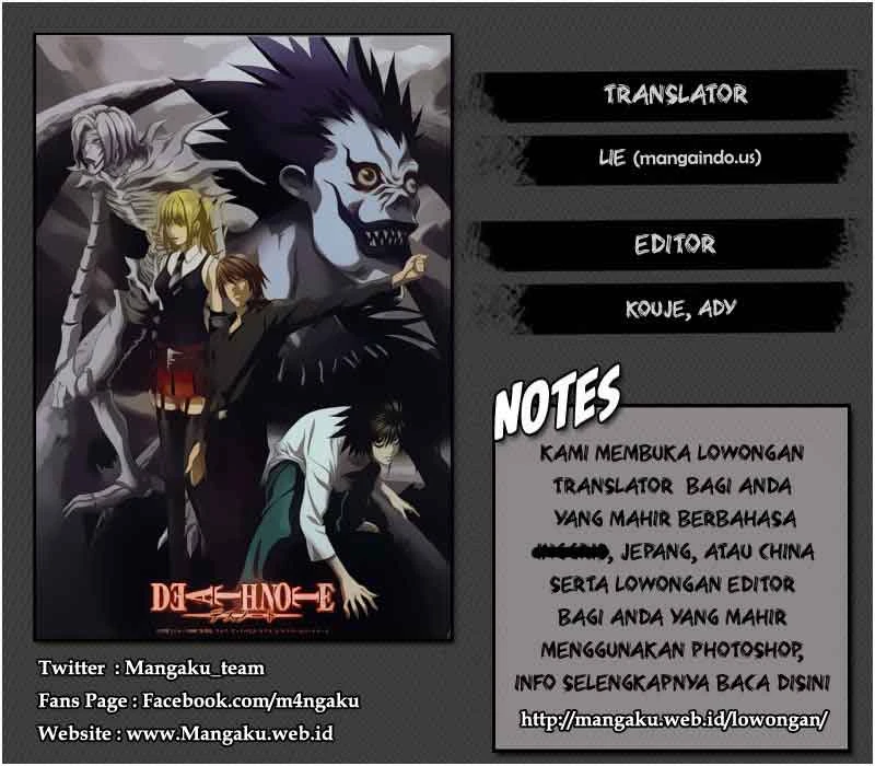Read Death Note Bahasa Indonesia ID Manga Online