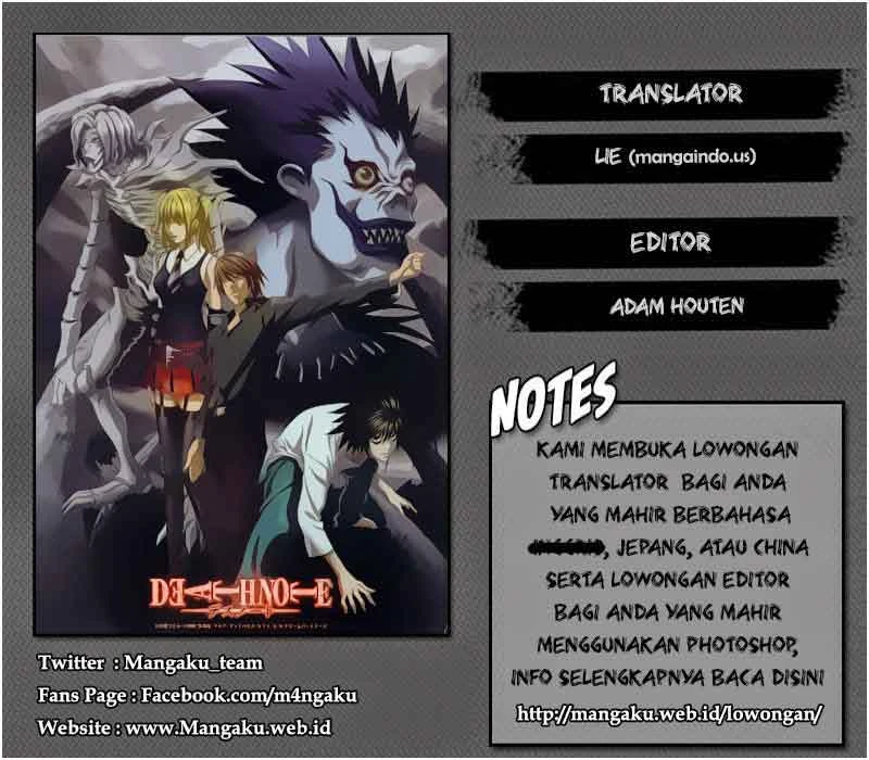 Read Death Note Bahasa Indonesia ID Manga Online