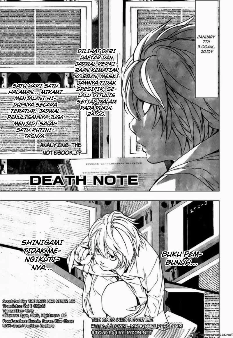 Read Death Note Bahasa Indonesia ID Manga Online