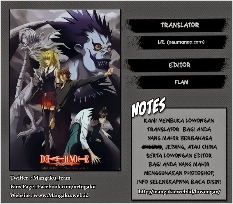 Read Death Note Bahasa Indonesia ID Manga Online