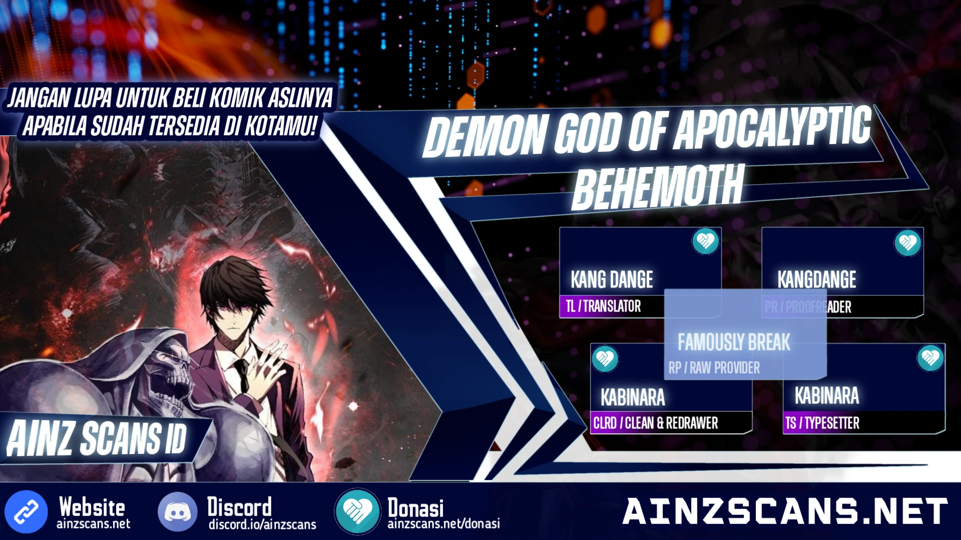Read Demon God of Apocalyptic Behemoth ID Manga Online