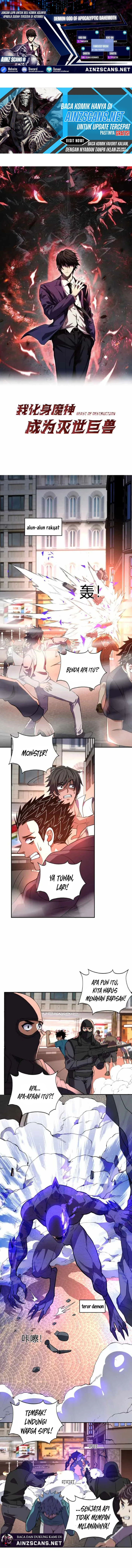 Read Demon God of Apocalyptic Behemoth ID Manga Online