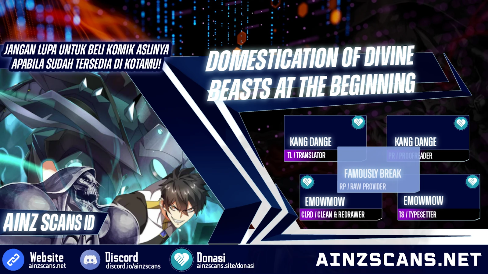 Read Domestication of Divine Beasts at the Beginning ID Manga Online