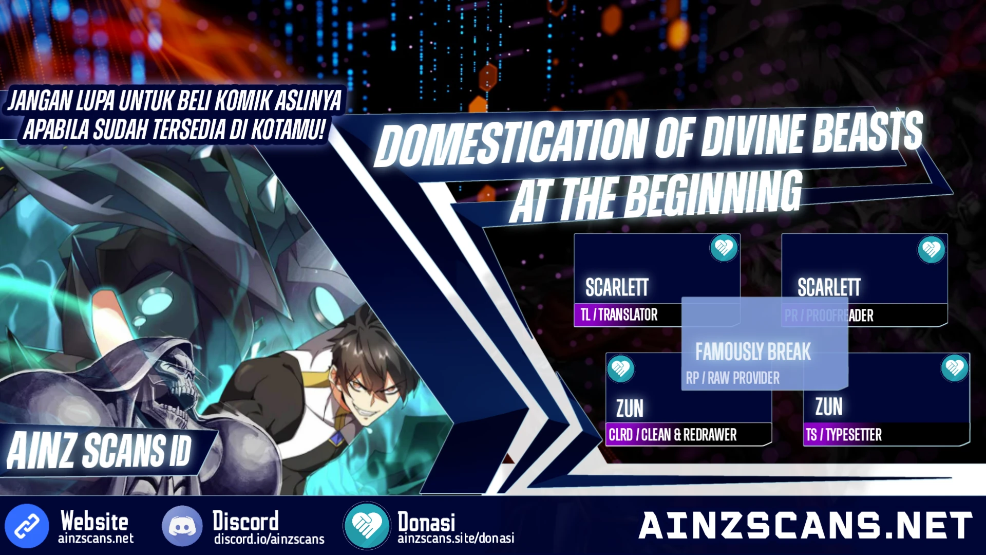 Read Domestication of Divine Beasts at the Beginning ID Manga Online