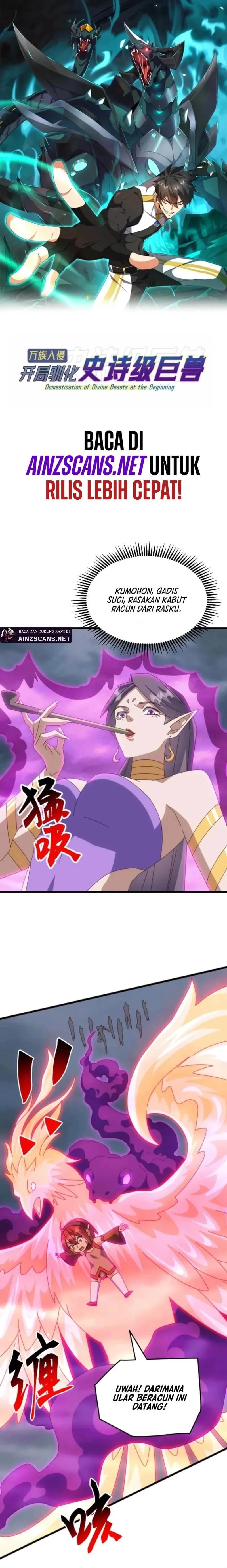 Read Domestication of Divine Beasts at the Beginning ID Manga Online