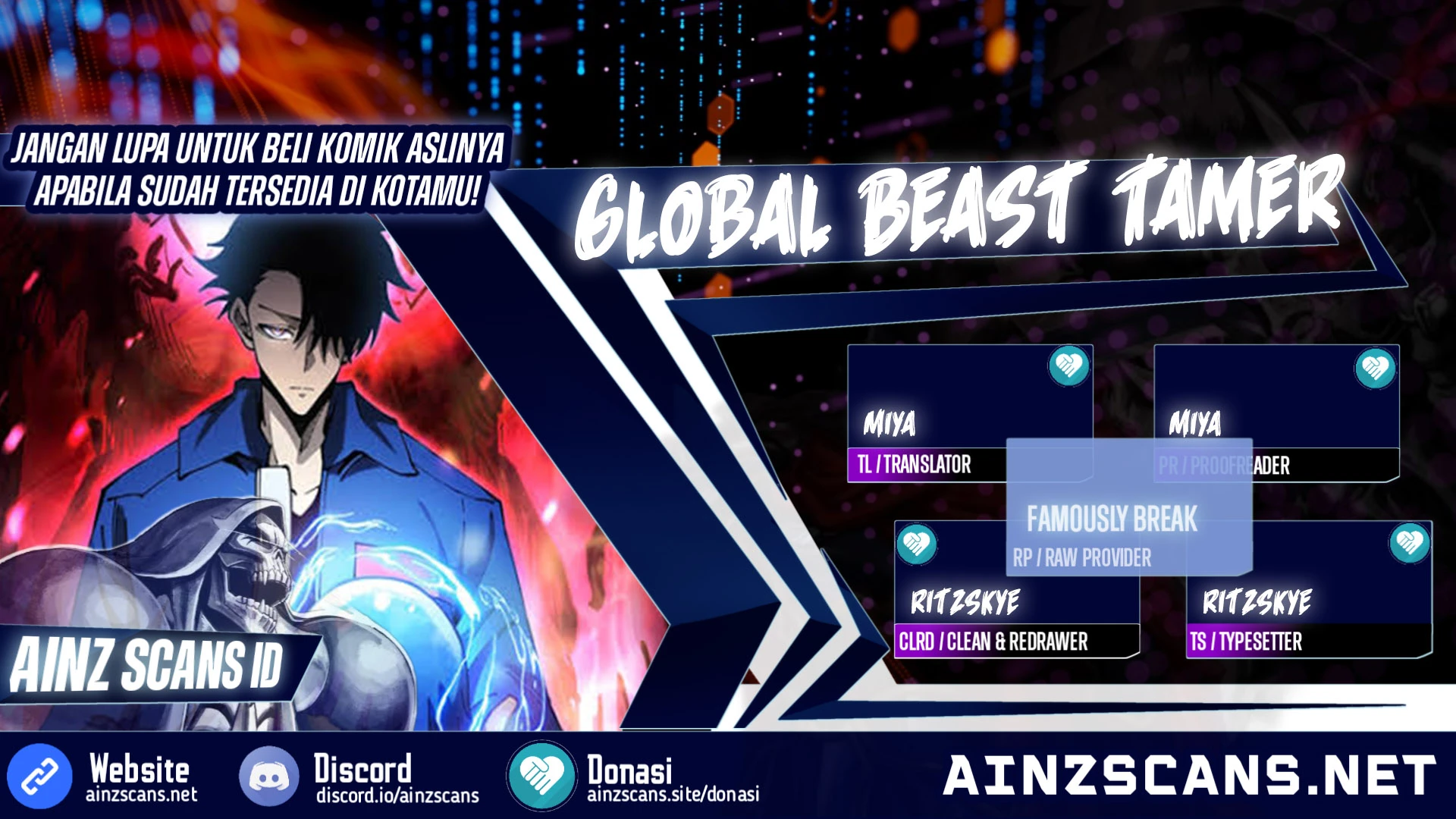 Read Global Beast Tamer I Can See the Path of Evolution ID Manga Online