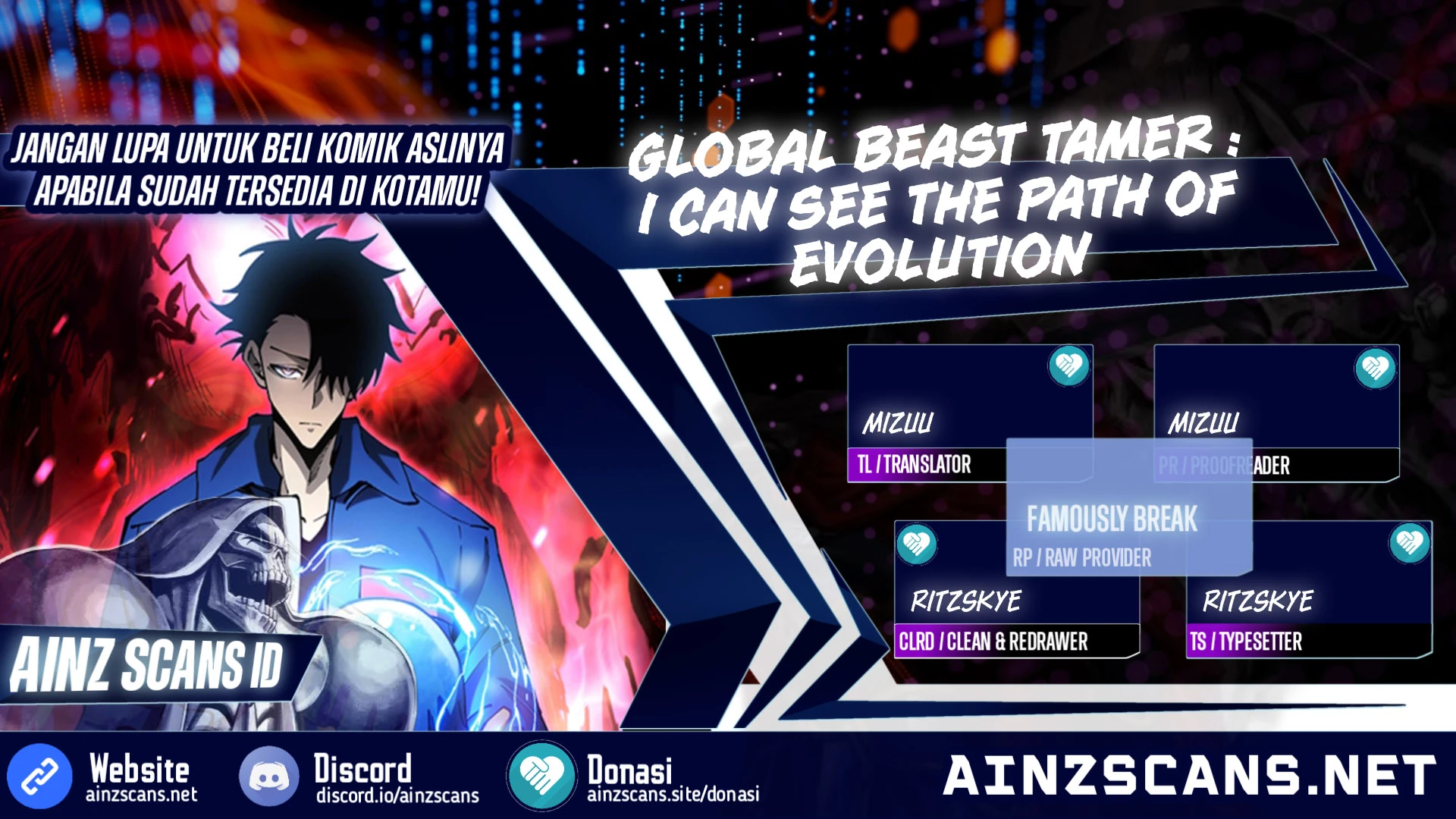 Read Global Beast Tamer I Can See the Path of Evolution ID Manga Online