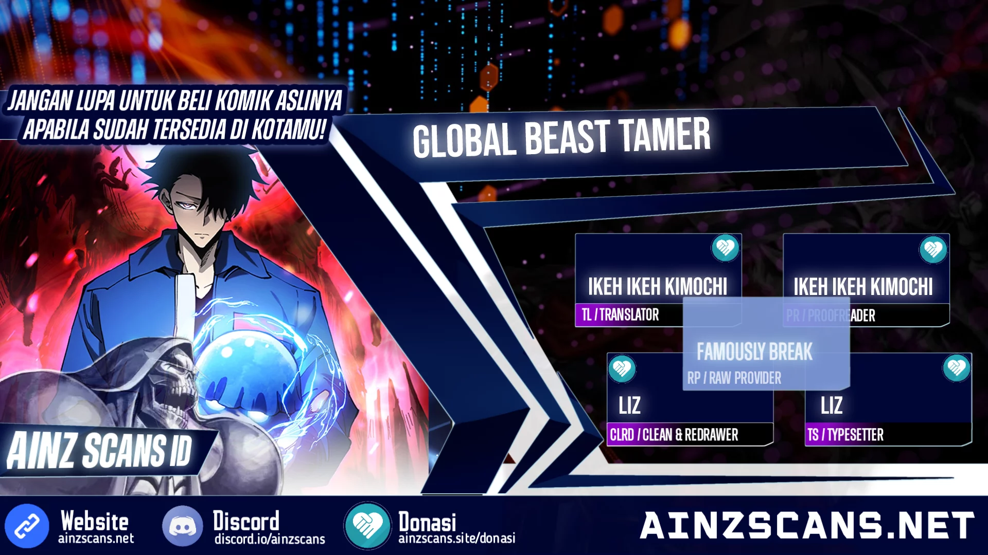 Read Global Beast Tamer I Can See the Path of Evolution ID Manga Online