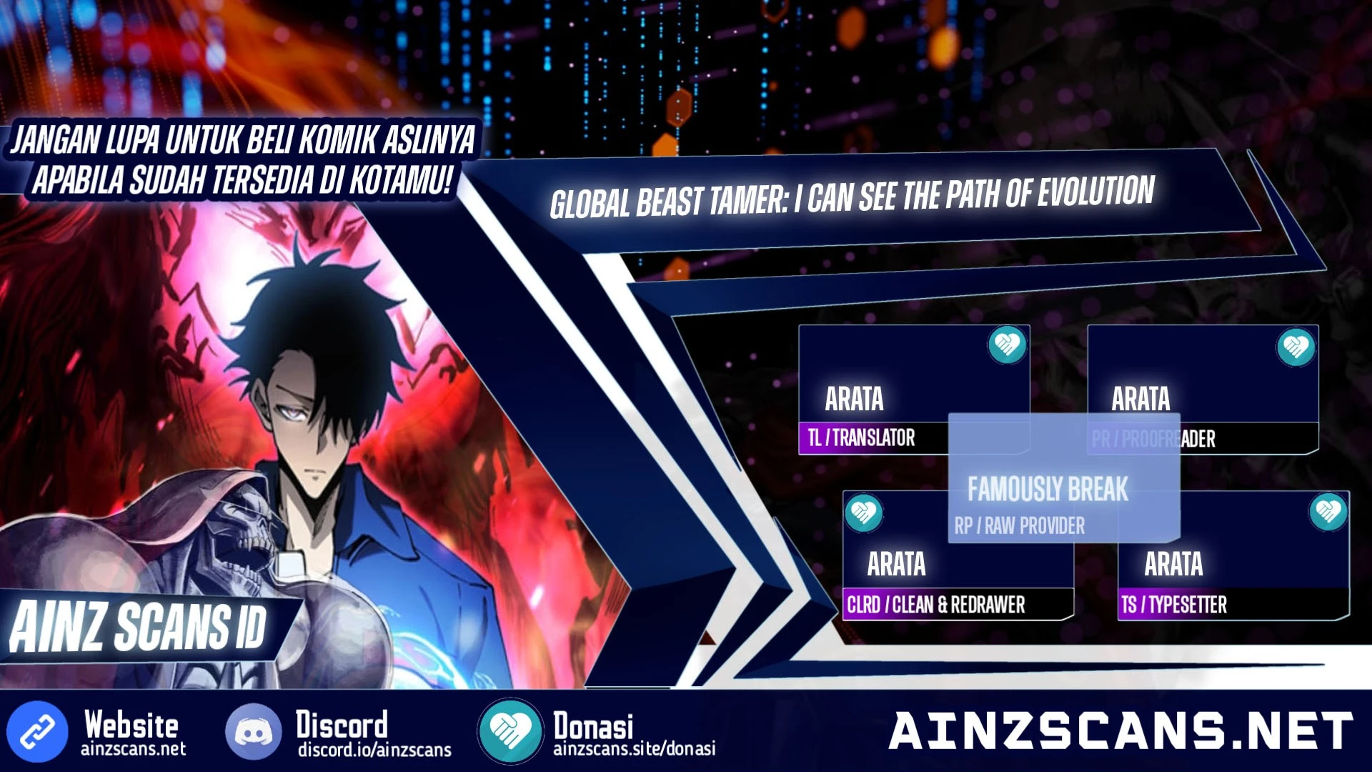 Read Global Beast Tamer I Can See the Path of Evolution ID Manga Online