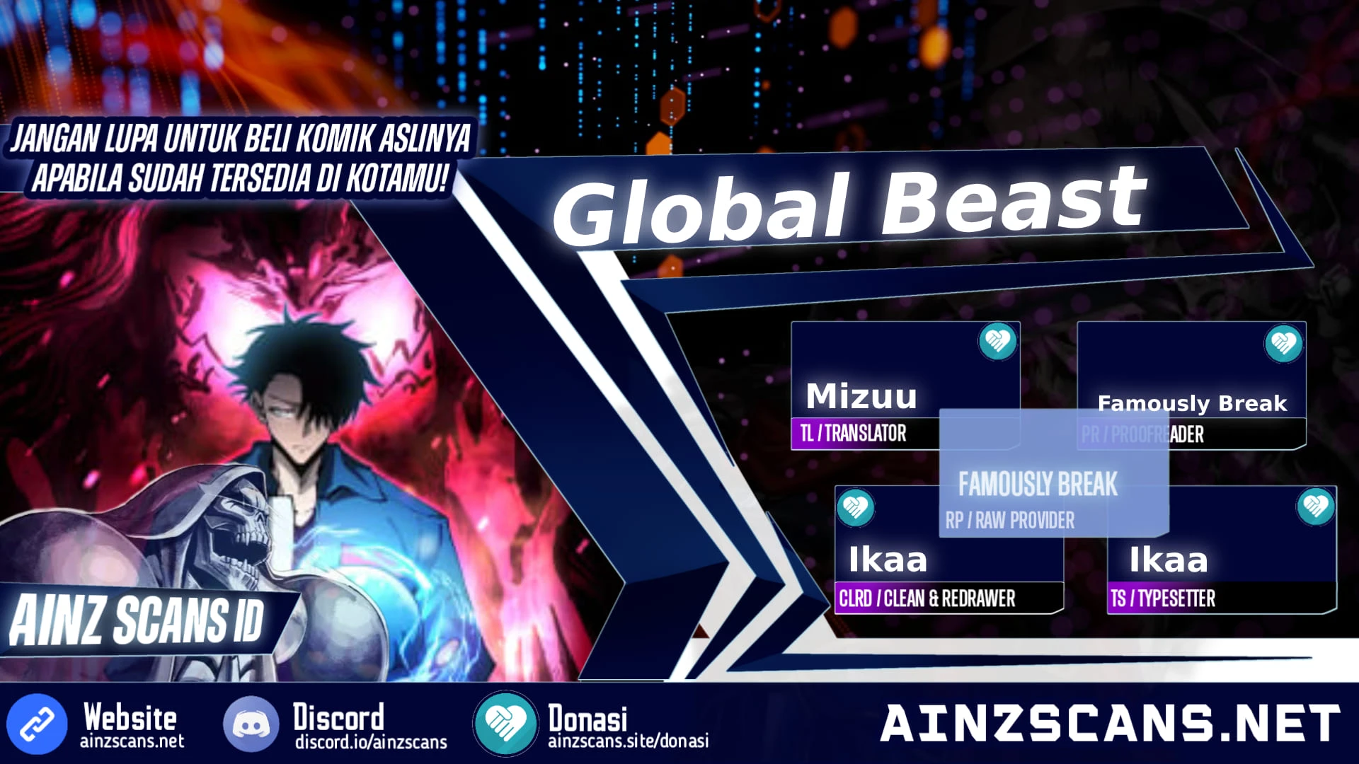 Read Global Beast Tamer I Can See the Path of Evolution ID Manga Online