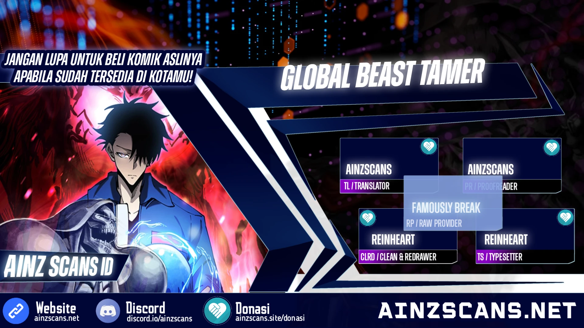 Read Global Beast Tamer I Can See the Path of Evolution ID Manga Online