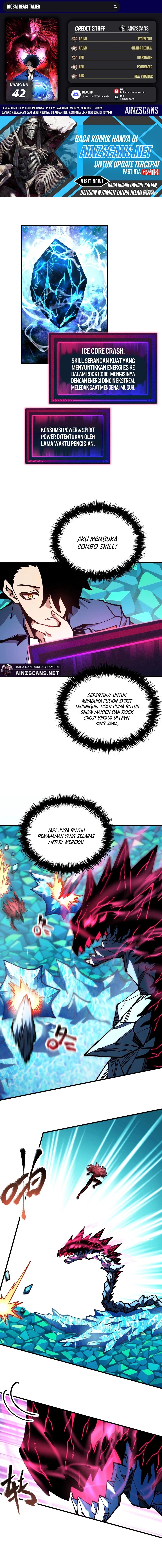 Read Global Beast Tamer I Can See the Path of Evolution ID Manga Online