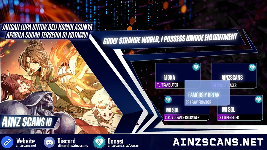 Read Godly Strange World, I Possess Unique Enlightment ID Manga Online