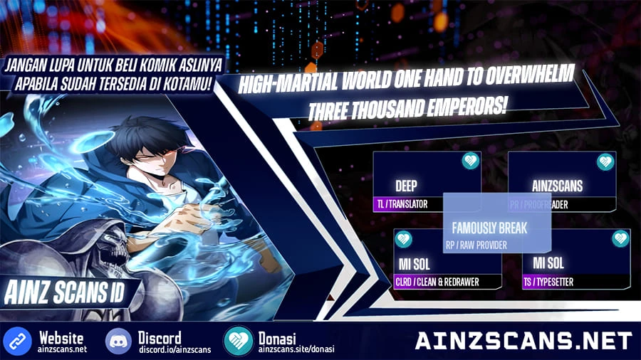 Read High Martiality With One Hand, I Single-Handedly Repel Three Thousand Emperors ID Manga Online