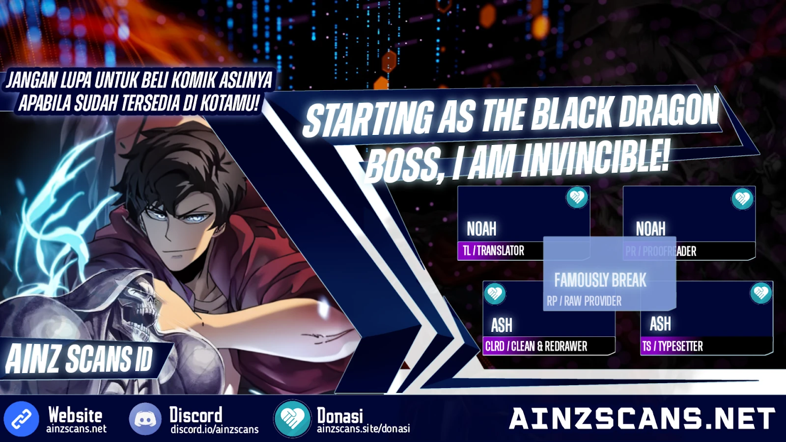 Read I Become Invincible Black Dragon Boss At The Start ID Manga Online