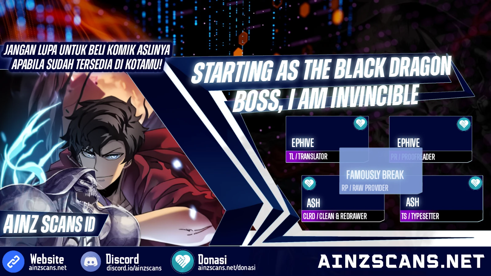Read I Become Invincible Black Dragon Boss At The Start ID Manga Online