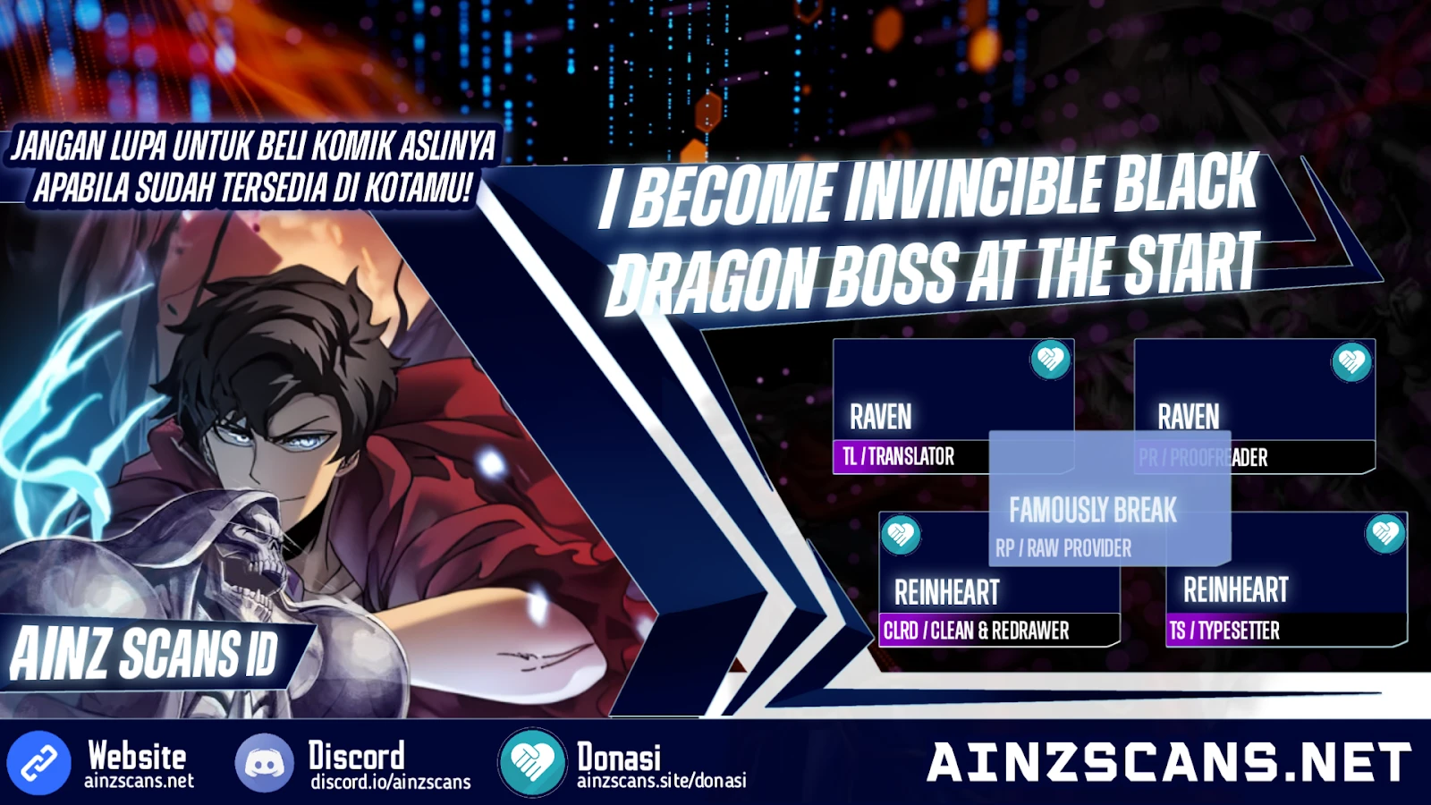 Read I Become Invincible Black Dragon Boss At The Start ID Manga Online