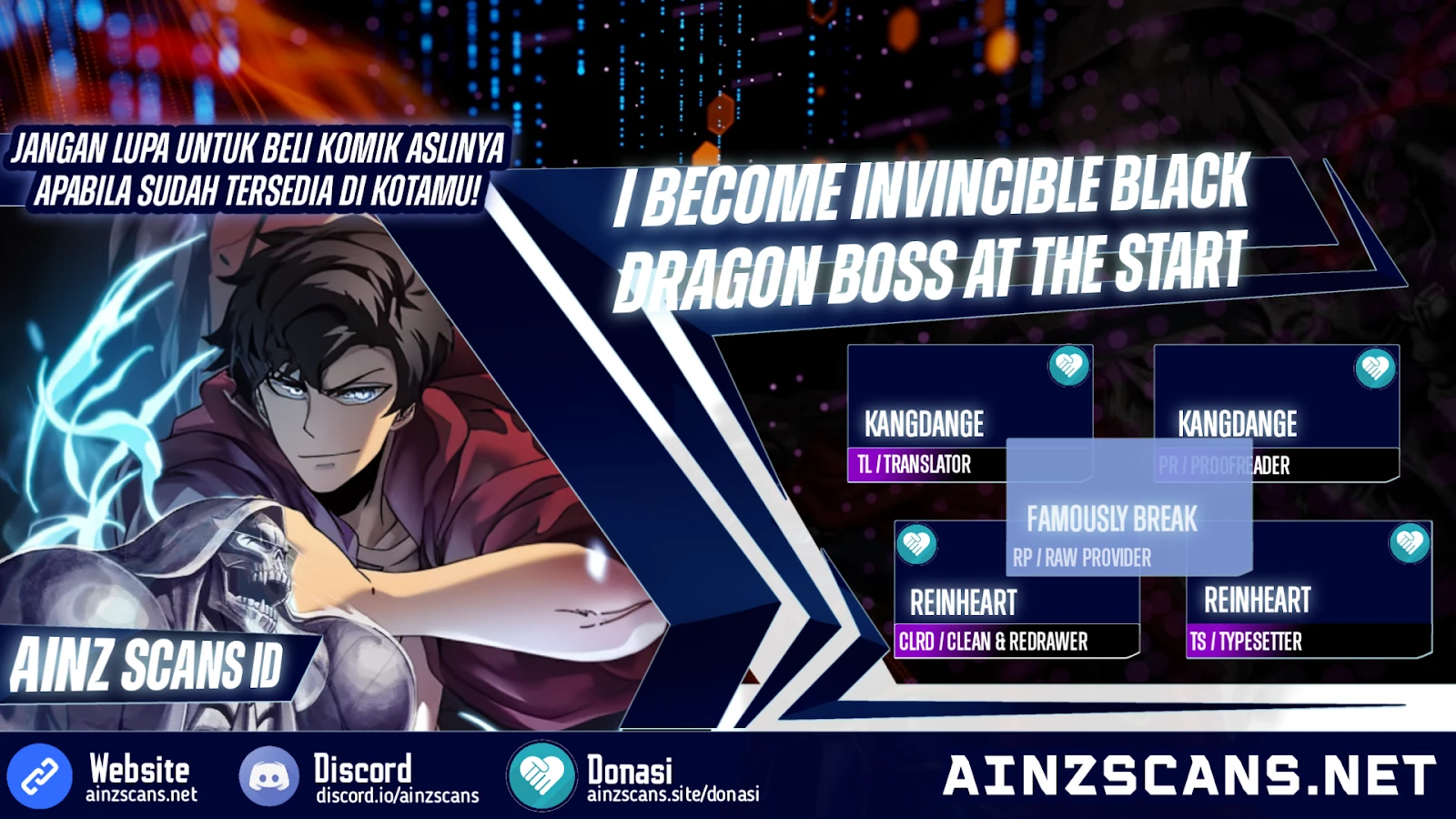 Read I Become Invincible Black Dragon Boss At The Start ID Manga Online
