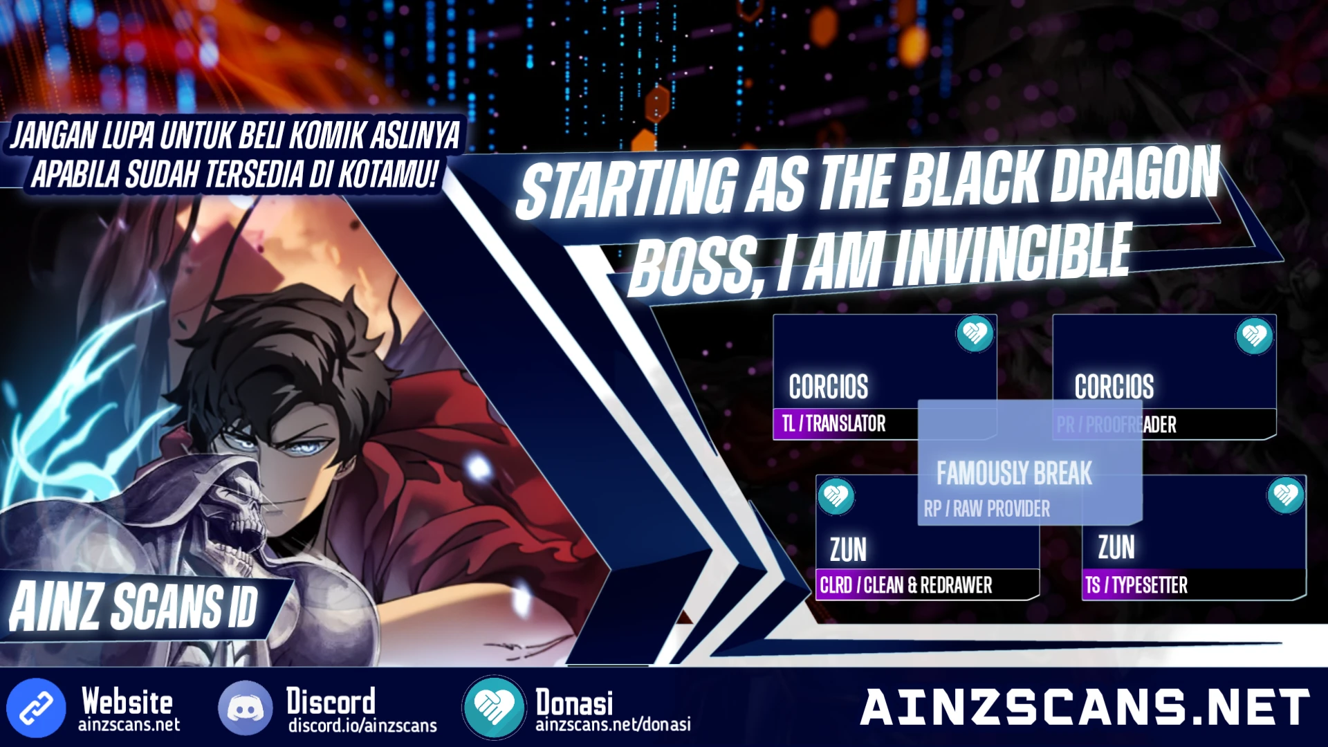 Read I Become Invincible Black Dragon Boss At The Start ID Manga Online