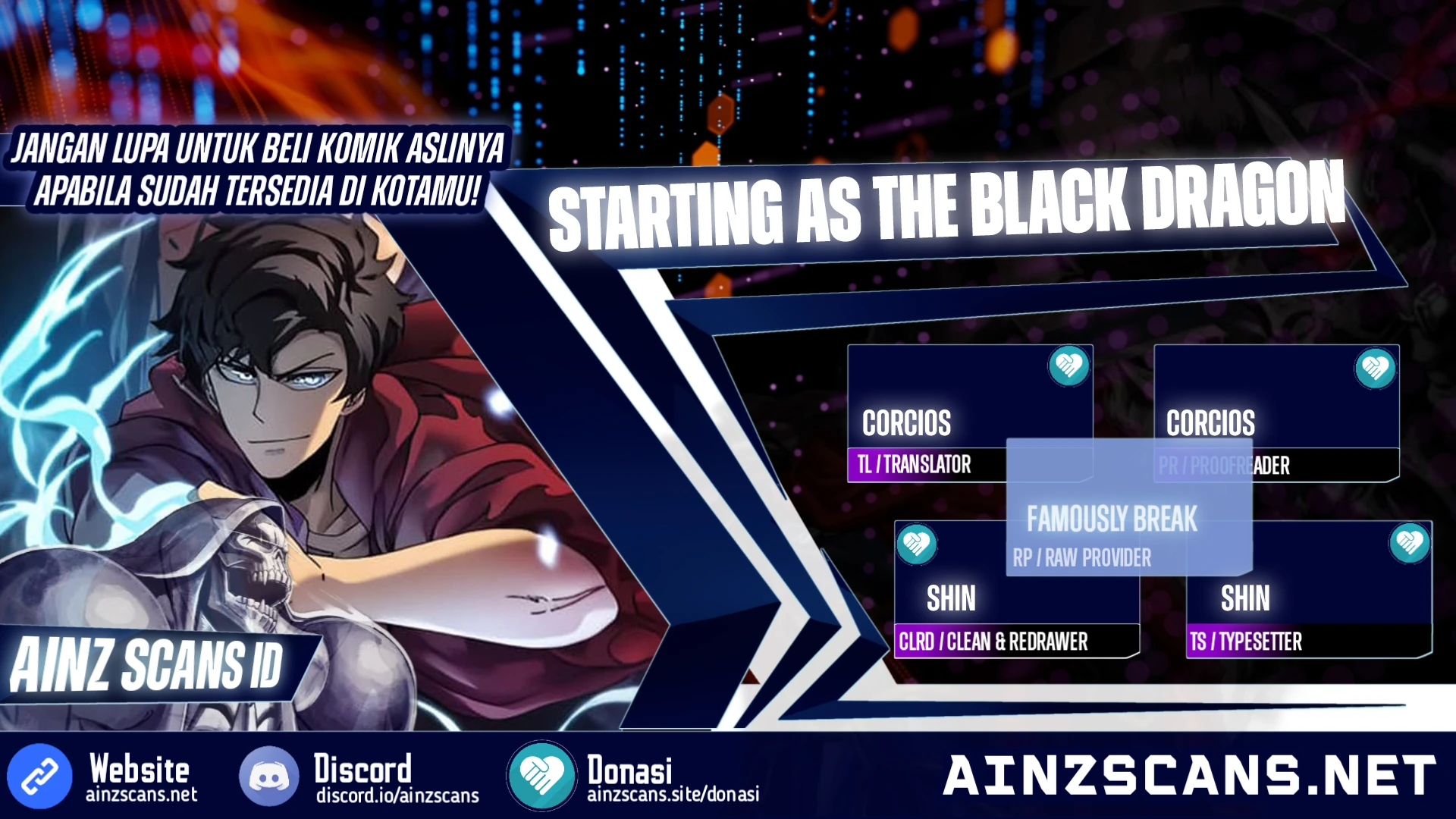Read I Become Invincible Black Dragon Boss At The Start ID Manga Online