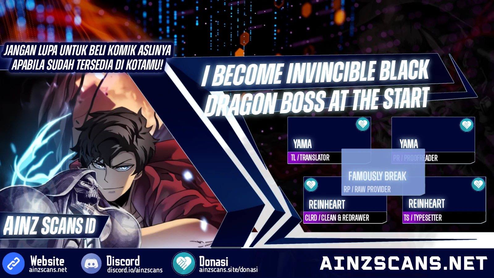 Read I Become Invincible Black Dragon Boss At The Start ID Manga Online