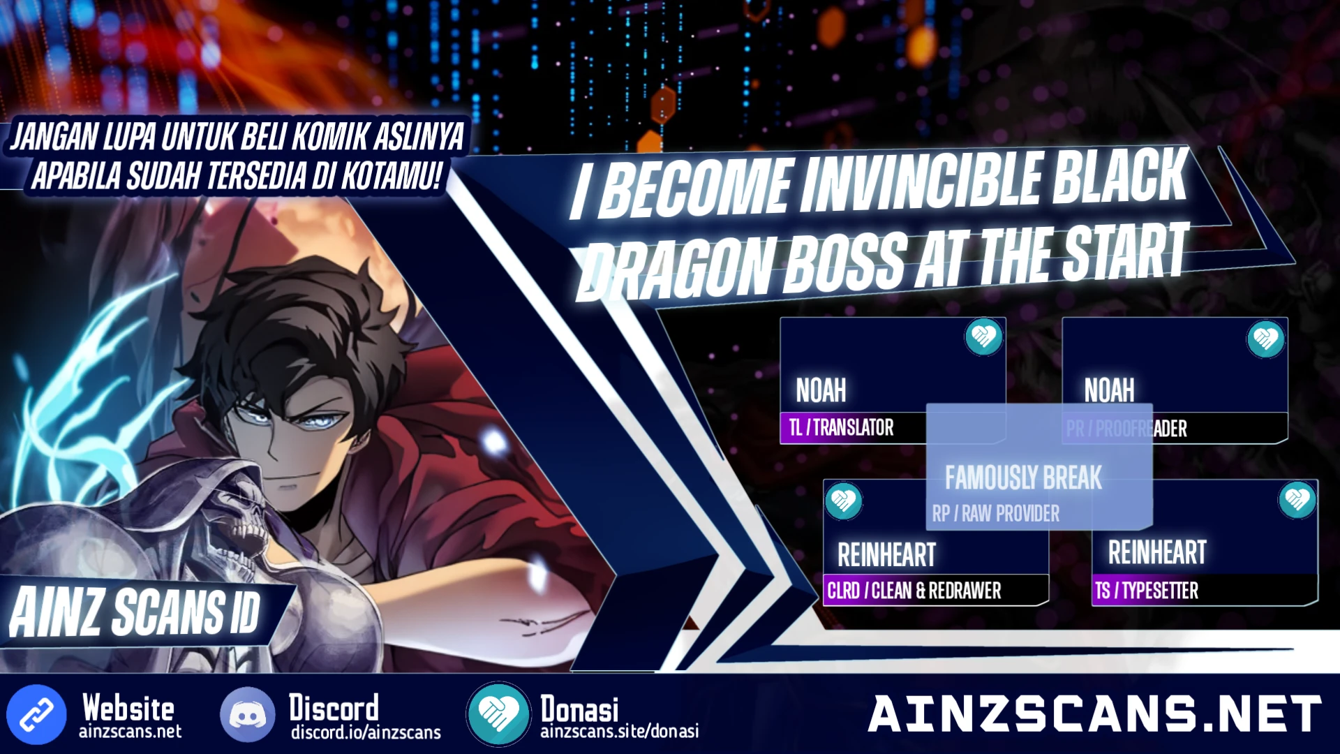 Read I Become Invincible Black Dragon Boss At The Start ID Manga Online