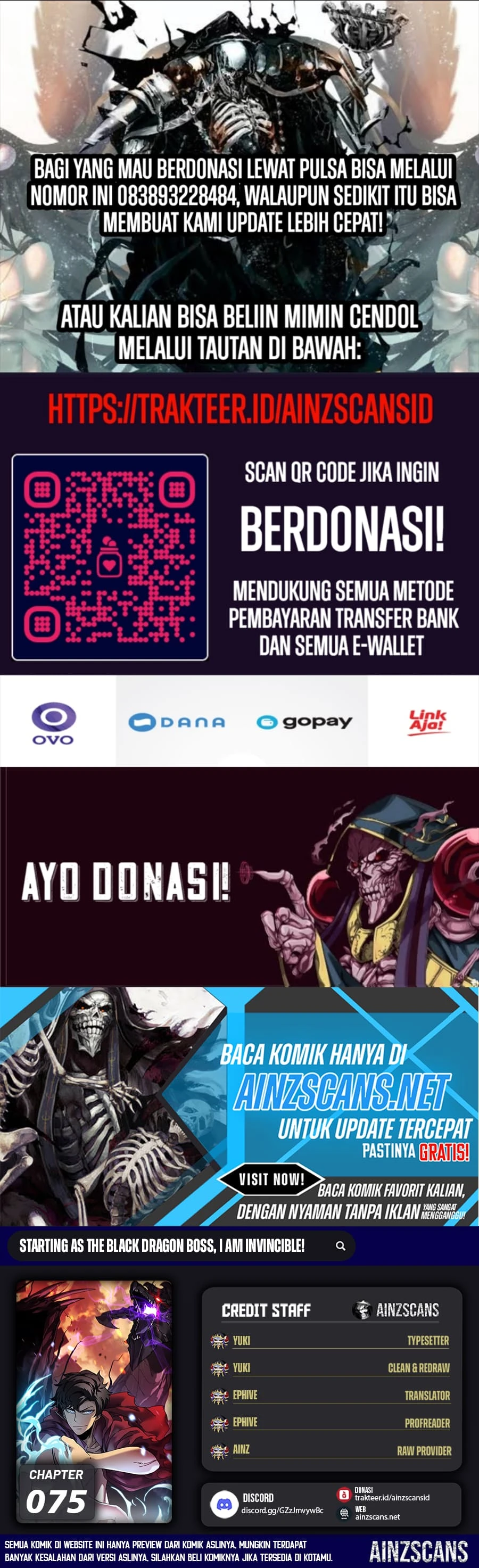 Read I Become Invincible Black Dragon Boss At The Start ID Manga Online