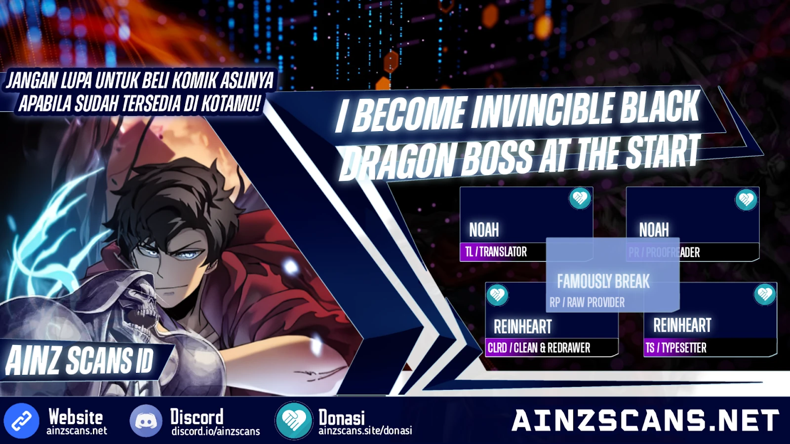 Read I Become Invincible Black Dragon Boss At The Start ID Manga Online