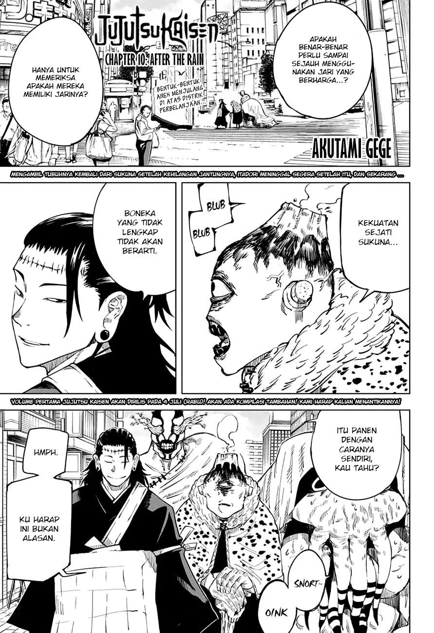 Read Jujutsu Kaisen Bahasa Indonesia ID Manga Online