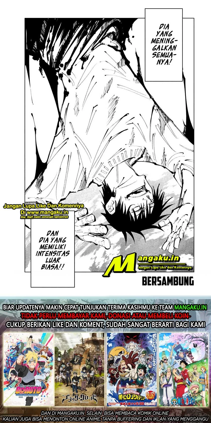 Read Jujutsu Kaisen Bahasa Indonesia ID Manga Online