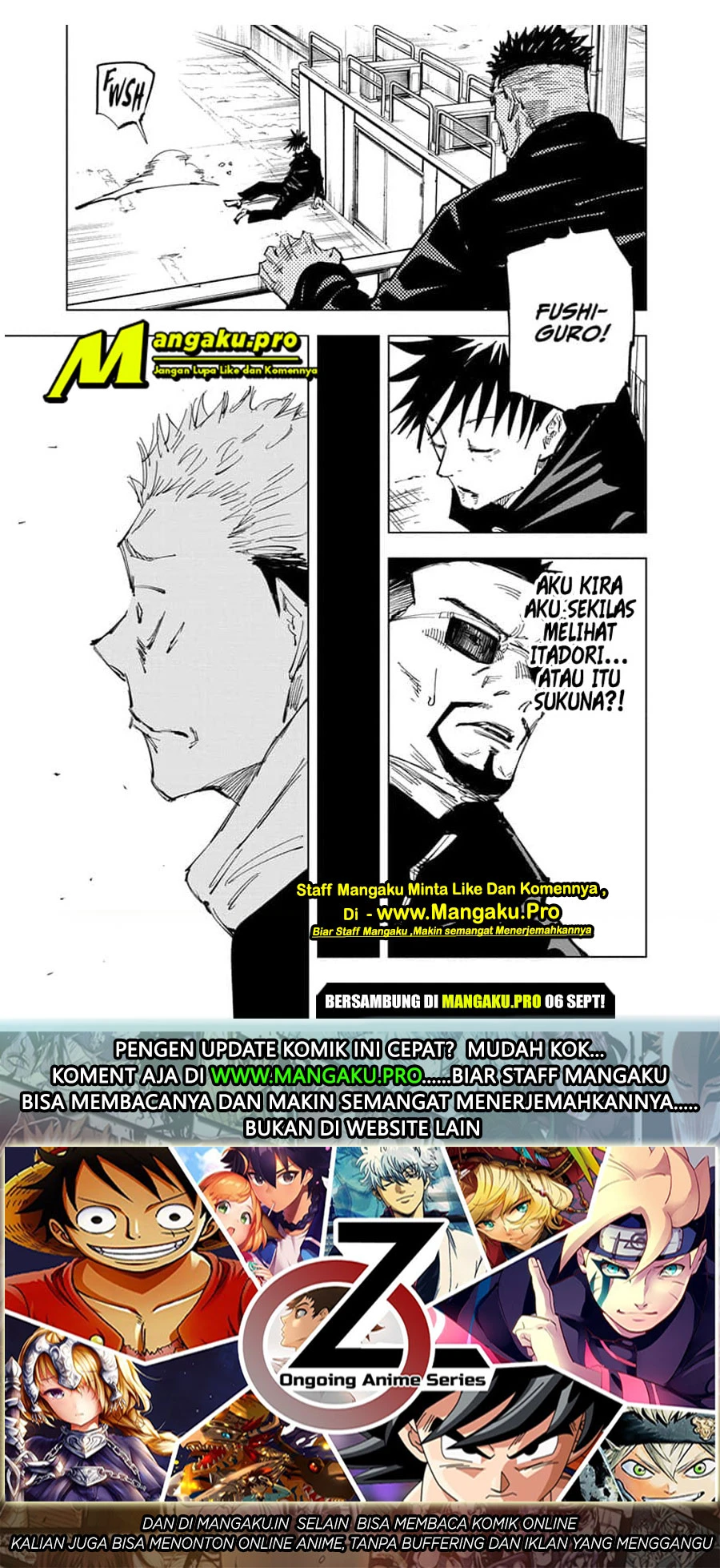 Read Jujutsu Kaisen Bahasa Indonesia ID Manga Online