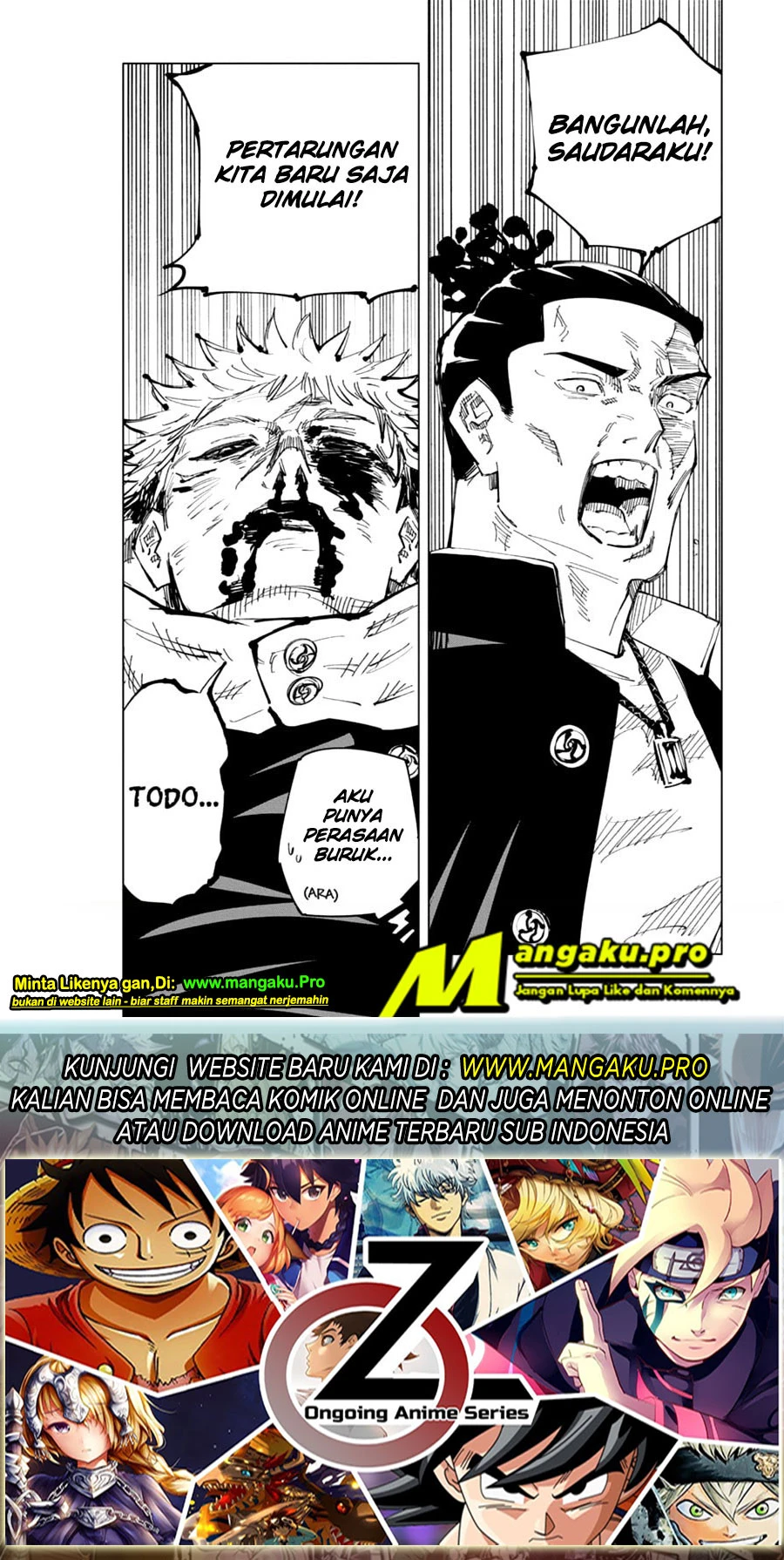 Read Jujutsu Kaisen Bahasa Indonesia ID Manga Online