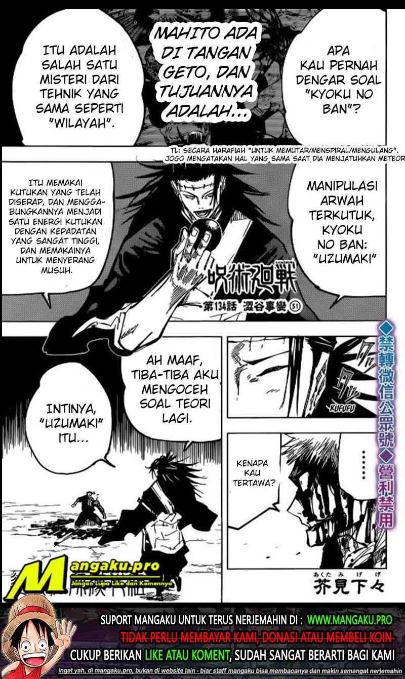 Read Jujutsu Kaisen Bahasa Indonesia ID Manga Online