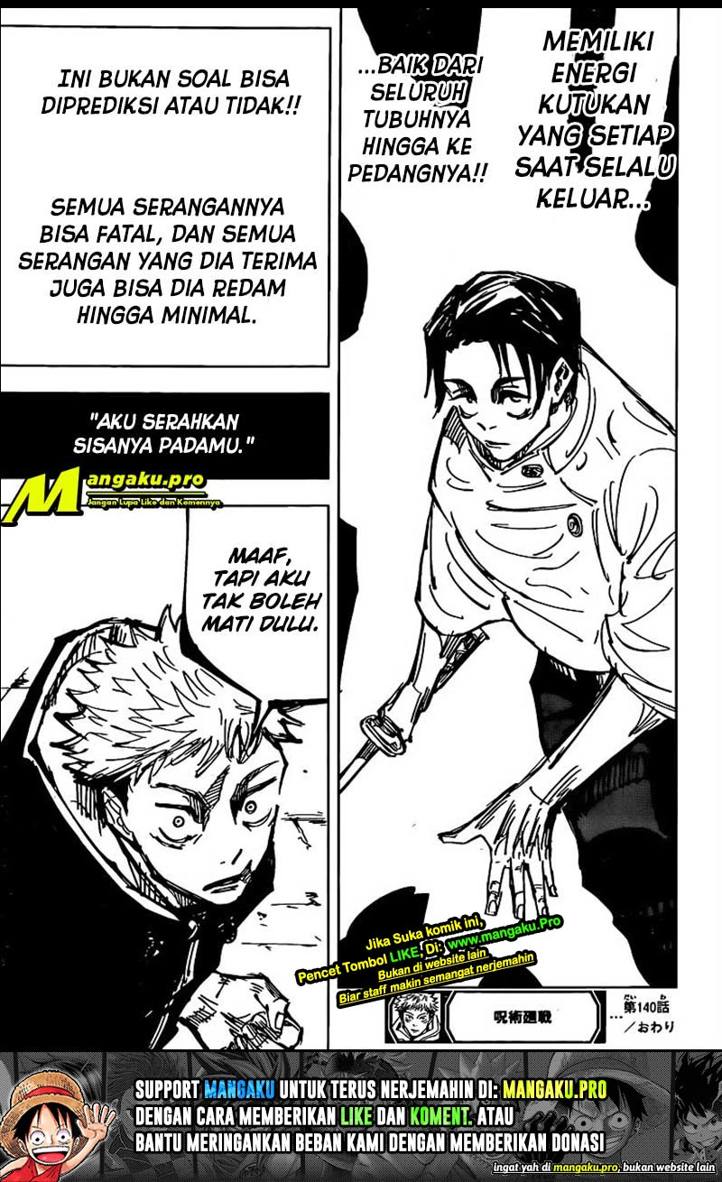 Read Jujutsu Kaisen Bahasa Indonesia ID Manga Online