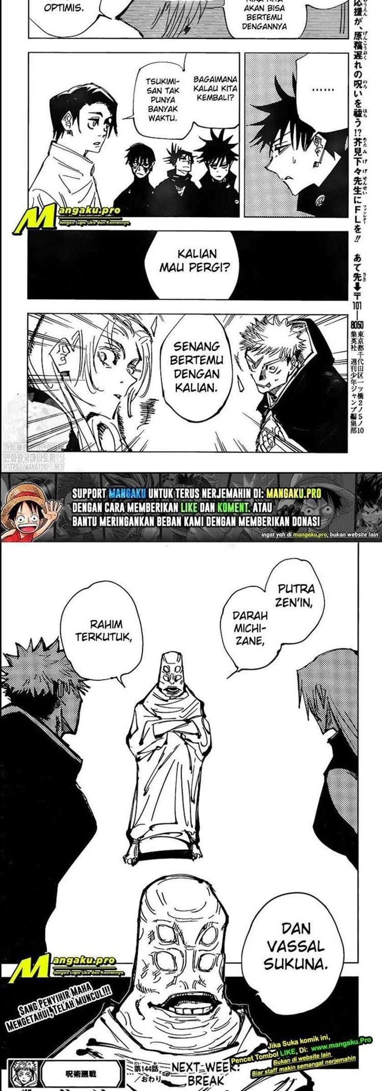 Read Jujutsu Kaisen Bahasa Indonesia ID Manga Online
