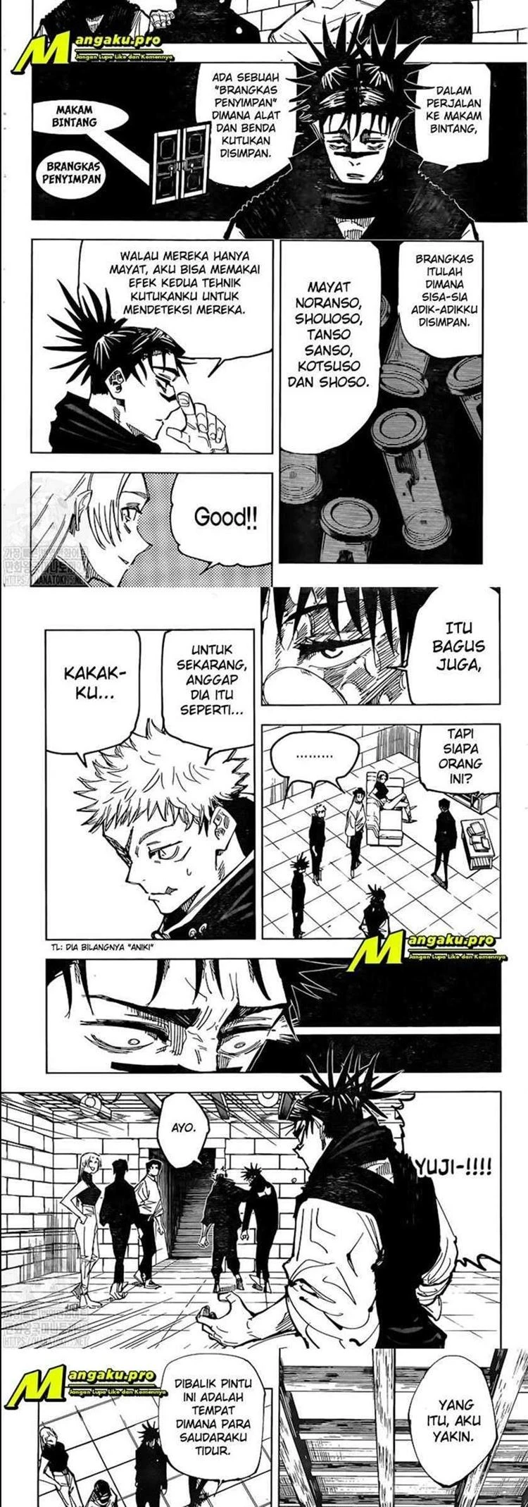 Read Jujutsu Kaisen Bahasa Indonesia ID Manga Online