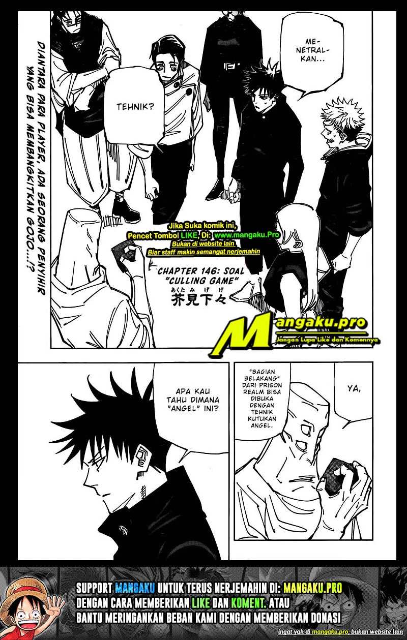 Read Jujutsu Kaisen Bahasa Indonesia ID Manga Online