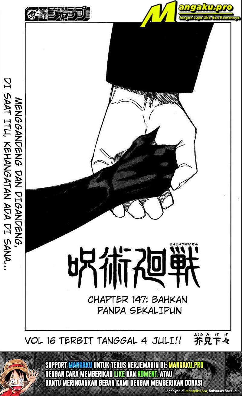 Read Jujutsu Kaisen Bahasa Indonesia ID Manga Online