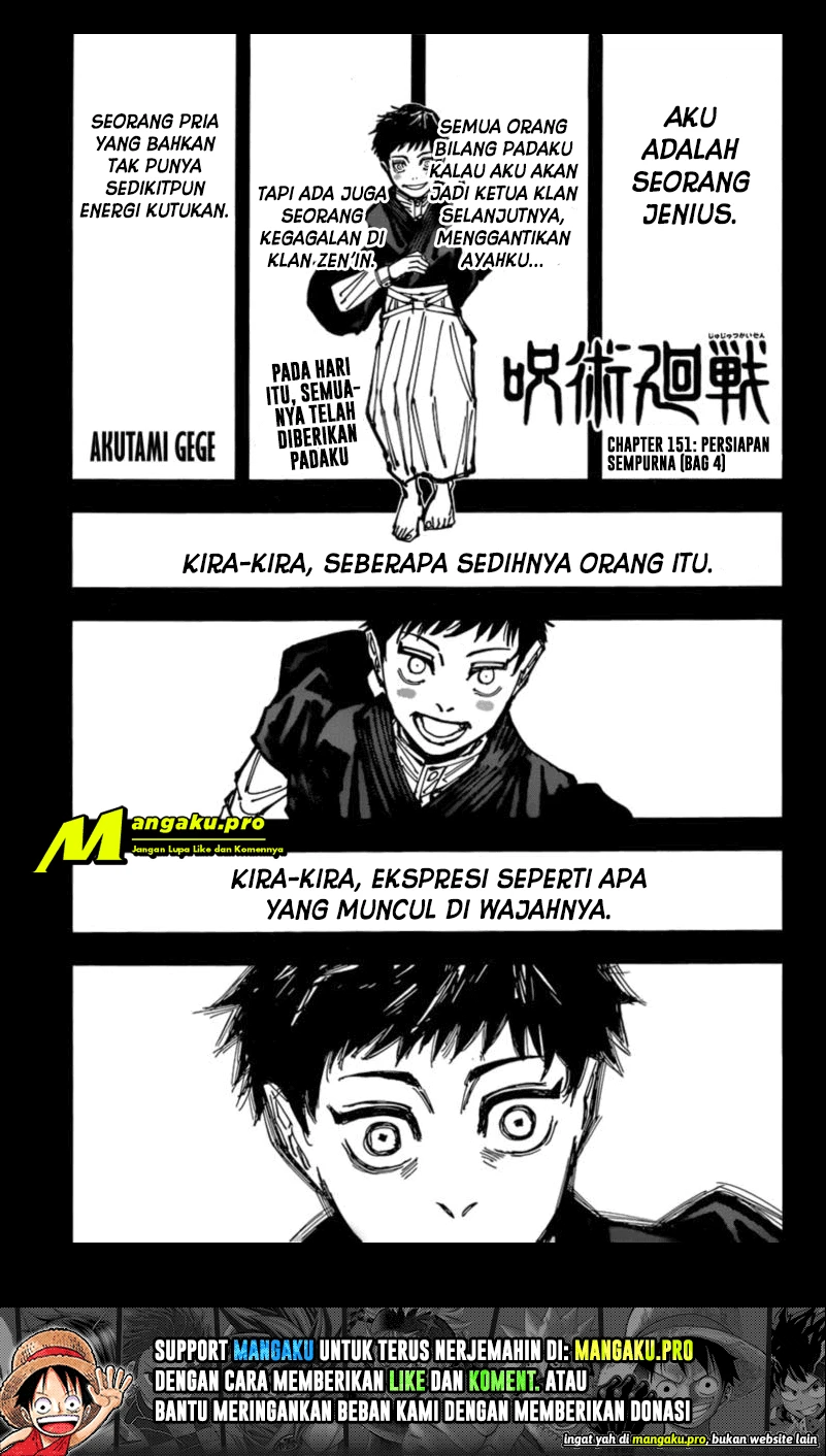 Read Jujutsu Kaisen Bahasa Indonesia ID Manga Online