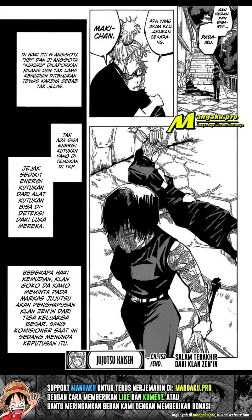 Read Jujutsu Kaisen Bahasa Indonesia ID Manga Online