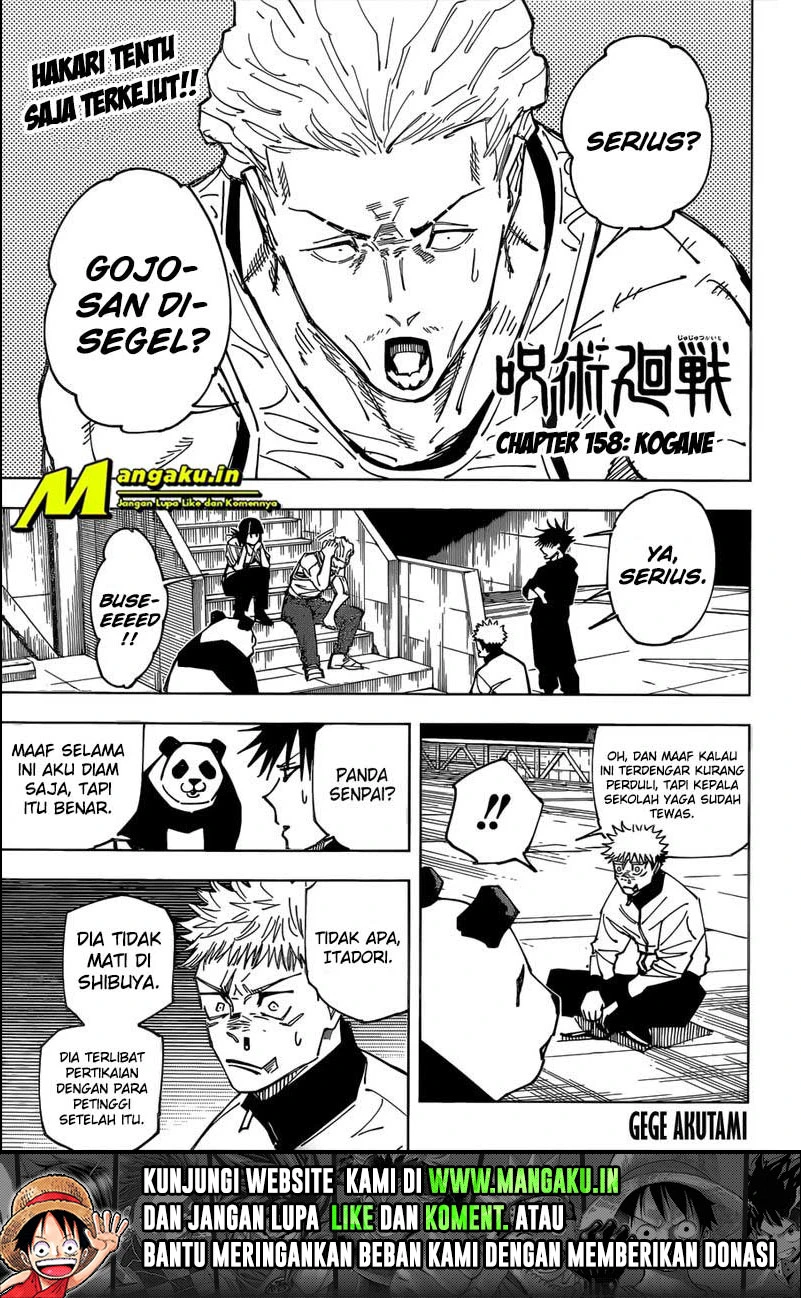 Read Jujutsu Kaisen Bahasa Indonesia ID Manga Online