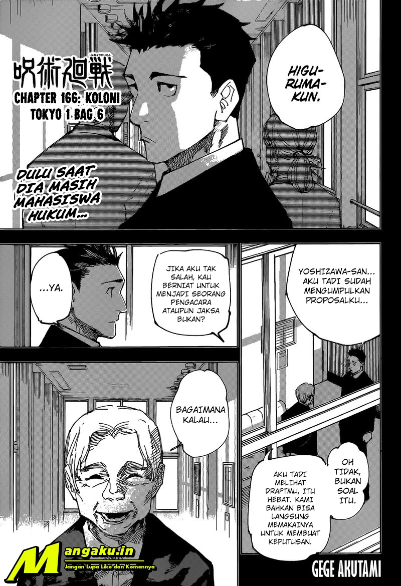 Read Jujutsu Kaisen Bahasa Indonesia ID Manga Online