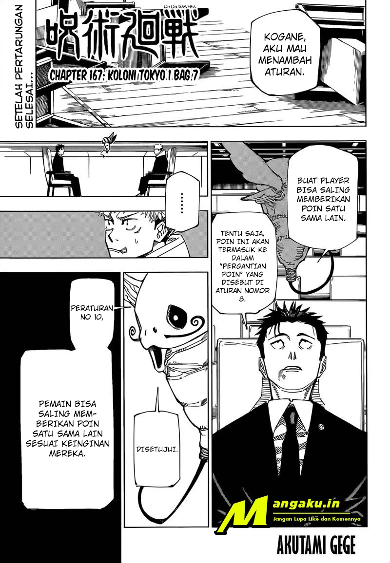 Read Jujutsu Kaisen Bahasa Indonesia ID Manga Online