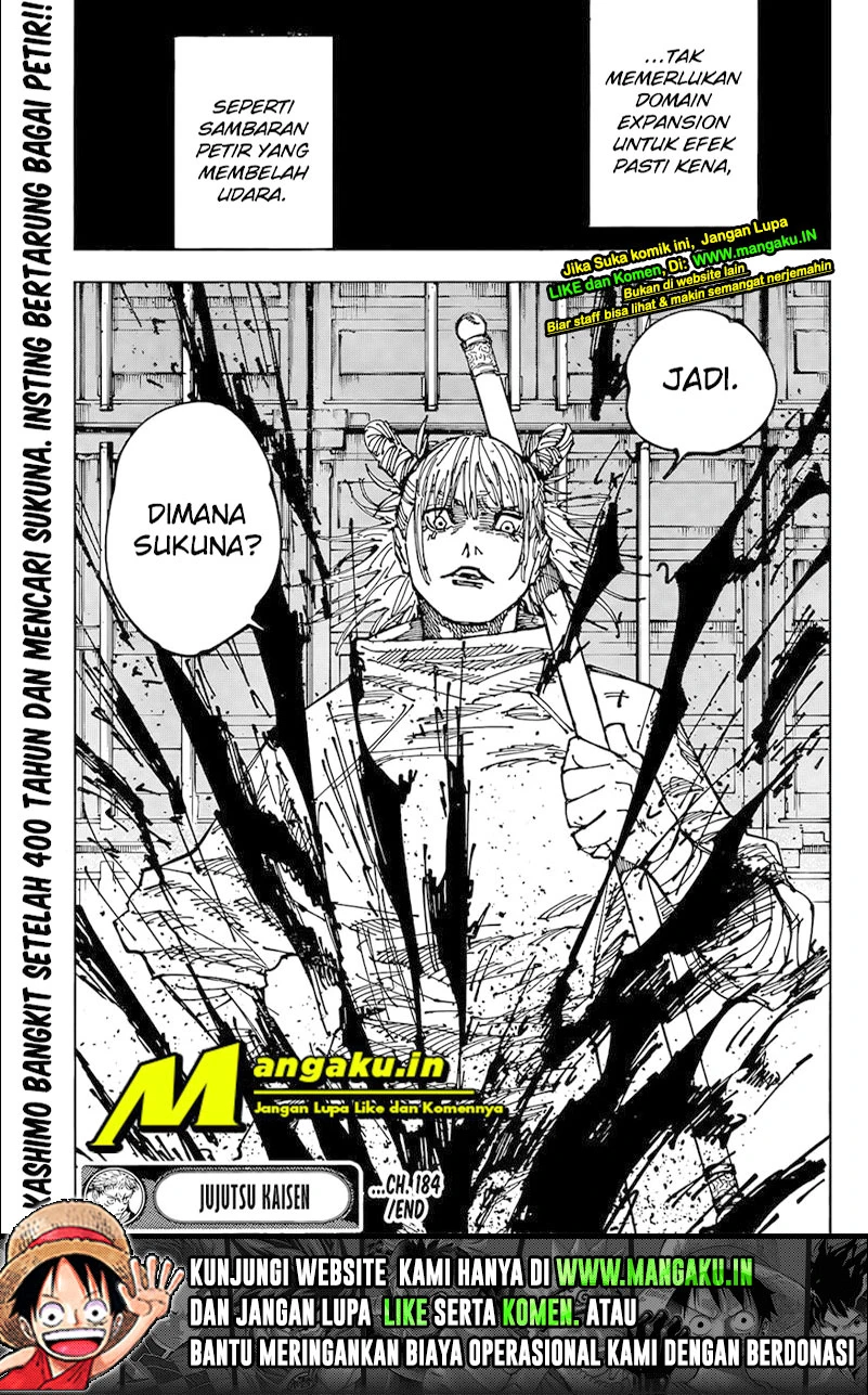 Read Jujutsu Kaisen Bahasa Indonesia ID Manga Online